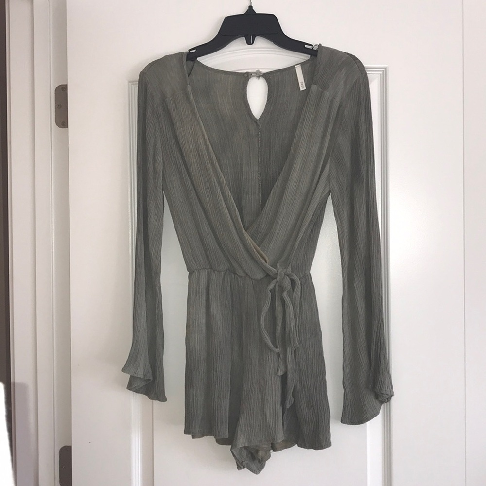 Olive-Colored Romper